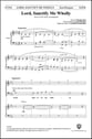 Lord Sanctify Me Wholly SATB choral sheet music cover